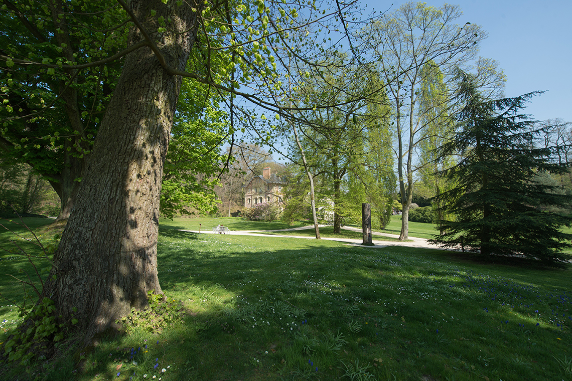 Le parc de la maison de Chateaubriand