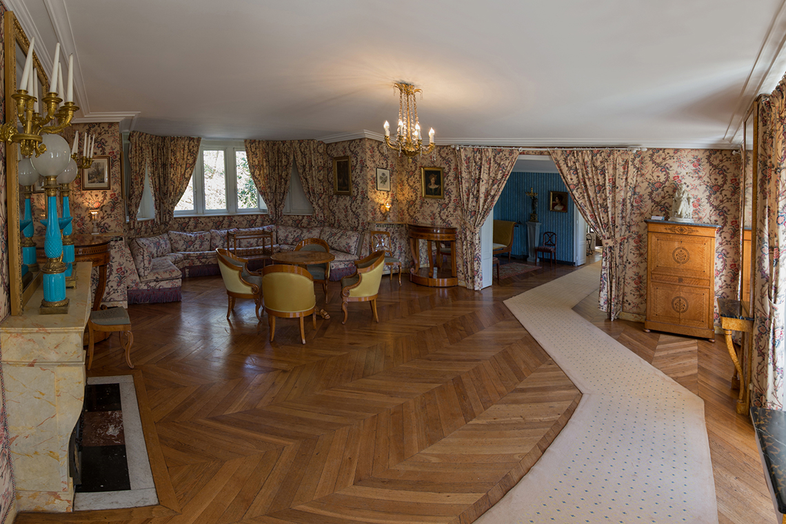 Le grand salon (ancienne salle à manger de Chateaubriand)