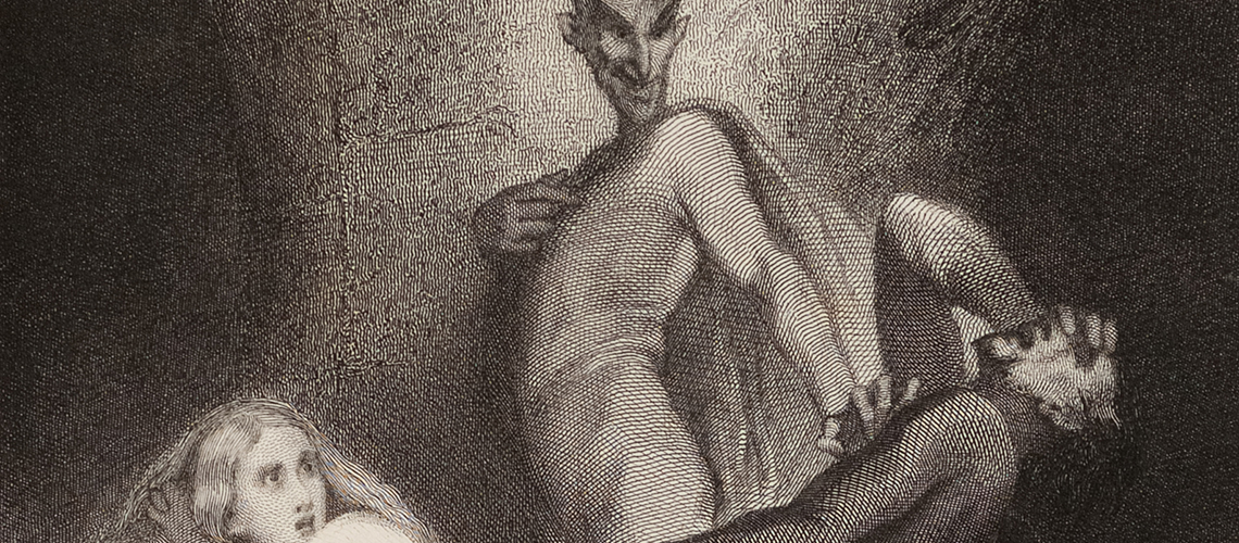 Illustration du Faust de Goethe par Tony Johannot (détail) © CD92/Vincent Lefebvre title=