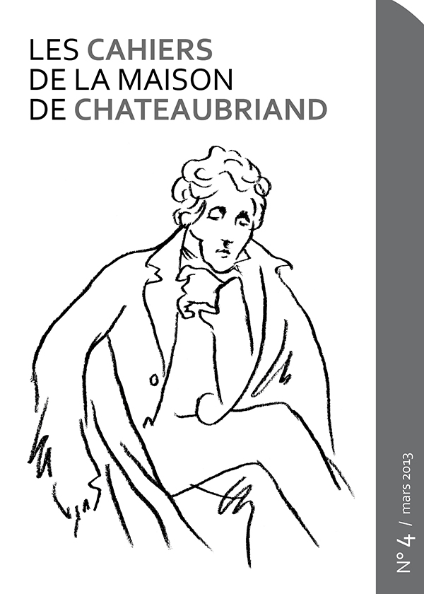 Cahiers de la Maison de Chateaubriand n° 4