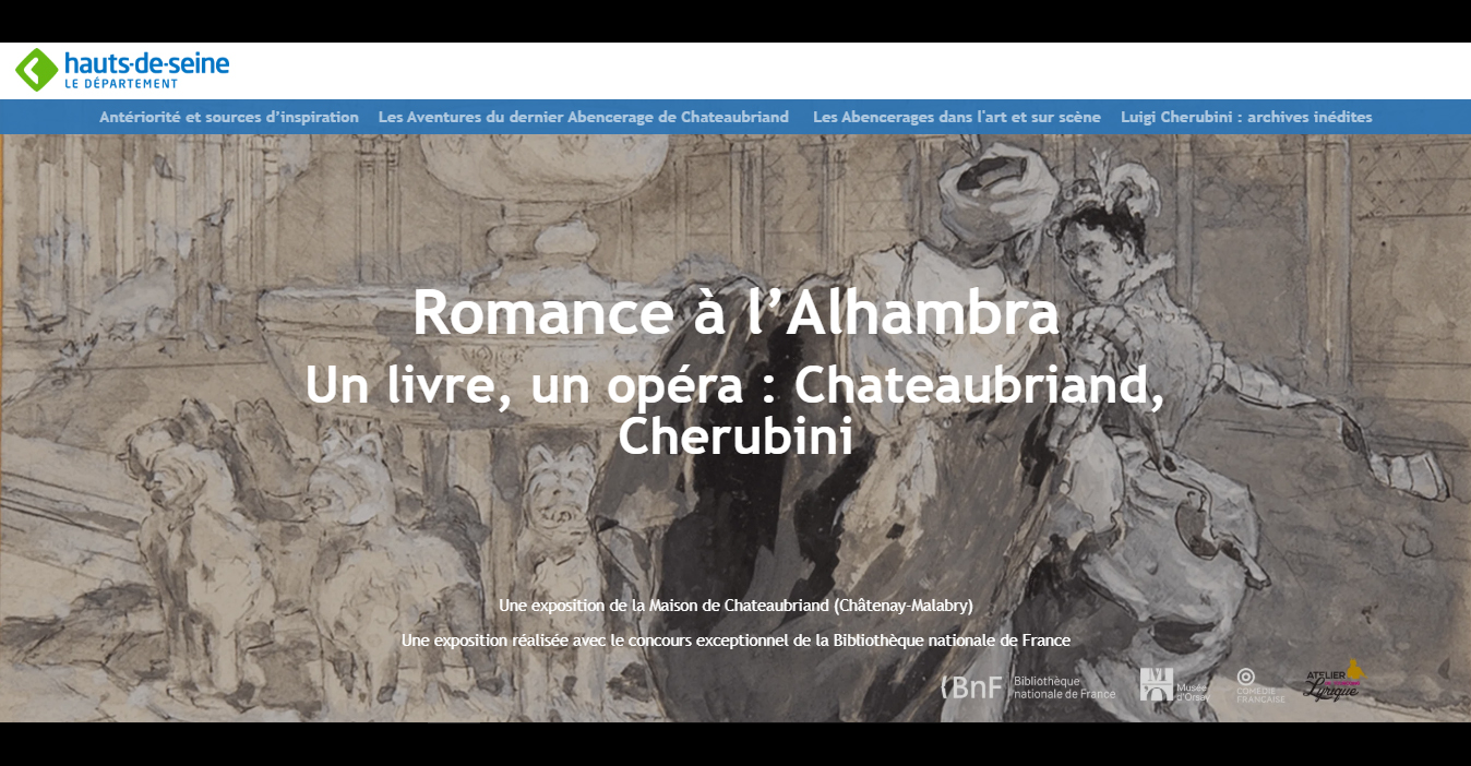 Visuel publication numerique Romance Alhambra LONG